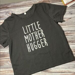 Black Kids T-Shirt - Little Mother Hugger